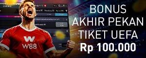 Bonus Akhir Pekan Tiap Tiket Pertandingan UEFA