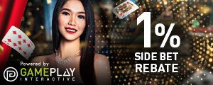 GPI Live Casino Side Bet Rebate 1%