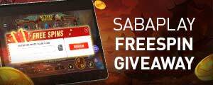 Sabaplay Freespin Giveaway