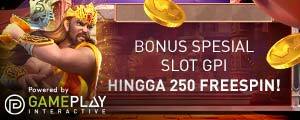 Spin Terus, Bonus Slot GPI