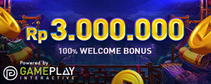 Welcome Bonus Slot Rp 3.000.000